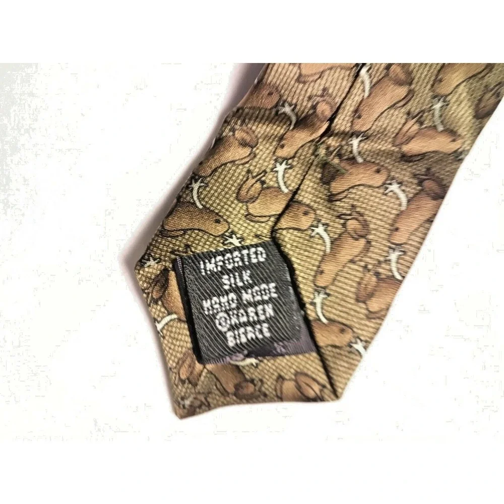 Nature Conservancy Silk Tie Tree‎ Frog Mens Novelty Wildlife Collector